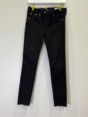Rag & Bone Ankle Skinny Women's Black Skinny Jeans